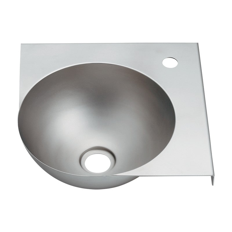 カクダイ 2237270 ステンレス壁掛手洗器 493-328 1個（ご注文単位1個）【直送品】