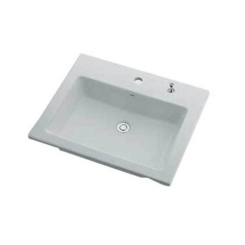 カクダイ 2221952 カクダイ 493-008H 角型洗面器 #493-008H 1個（ご注文単位1個）【直送品】