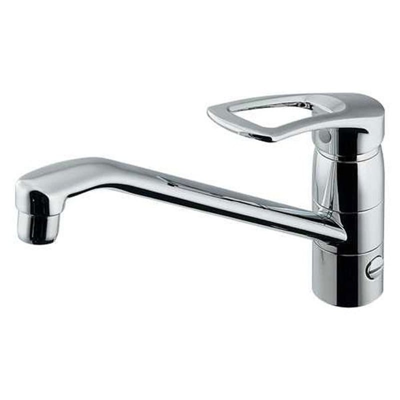 カクダイ 2227765 シングルレバー混合栓分水孔付 #117-064K 1個（ご注文単位1個）【直送品】