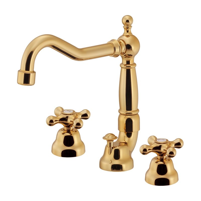 カクダイ 2235575 2ハンドル混合栓 ATG #153-031-AG 1個(ご注文単位1個)【直送品】