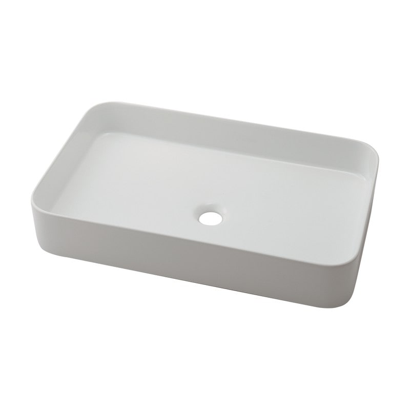 カクダイ 2236848 角型洗面器 #LY-493239 1個（ご注文単位1個）【直送品】