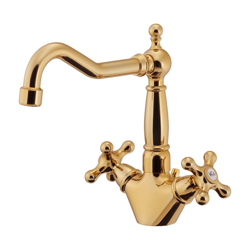 カクダイ 2235570 2ハンドル混合栓 ATG #150-461-AG 1個(ご注文単位1個)【直送品】