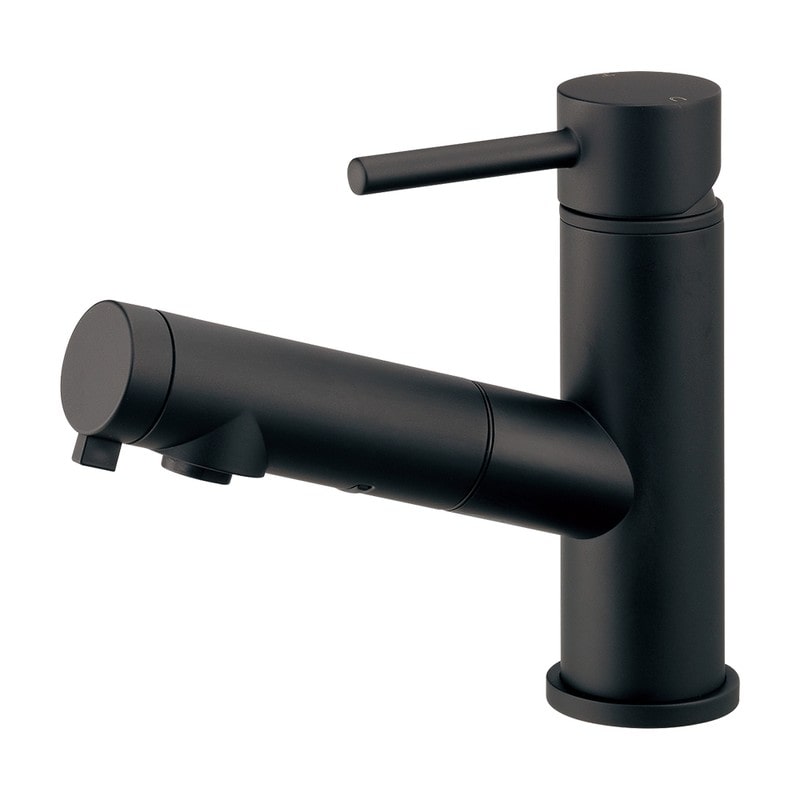 カクダイ 2237131 184-030AMDシングルレバ引出混合栓MD 184-030A-MD 1個（ご注文単位1個）【直送品】