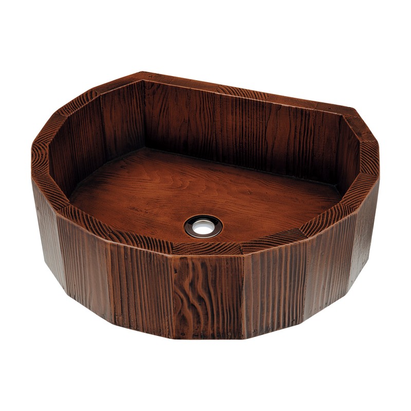 カクダイ 2237403 木調ガーデンパン 624-975 1個（ご注文単位1個）【直送品】