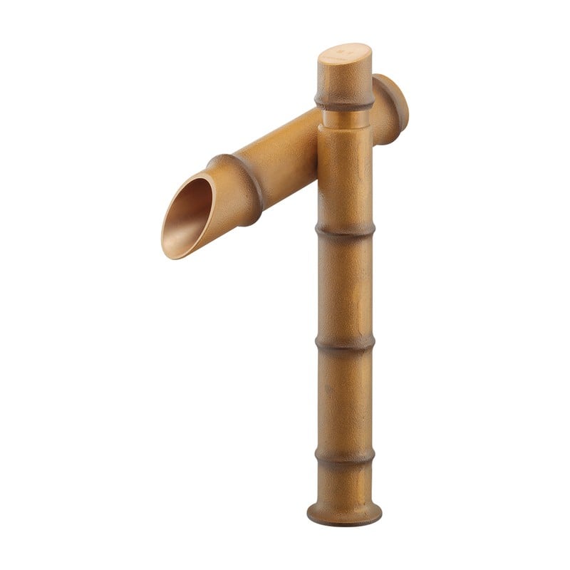 カクダイ 2235544 竹水栓自閉 枯竹 #716-333-DB 1個（ご注文単位1個）【直送品】