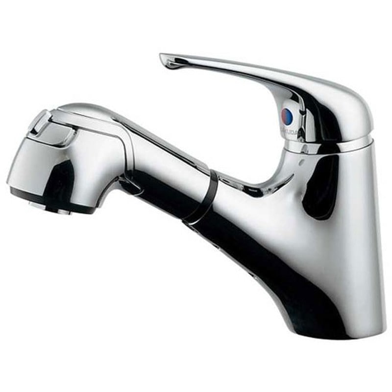 カクダイ 2229160 シングルレバー引出し混合栓 #184-022 1個（ご注文単位1個）【直送品】