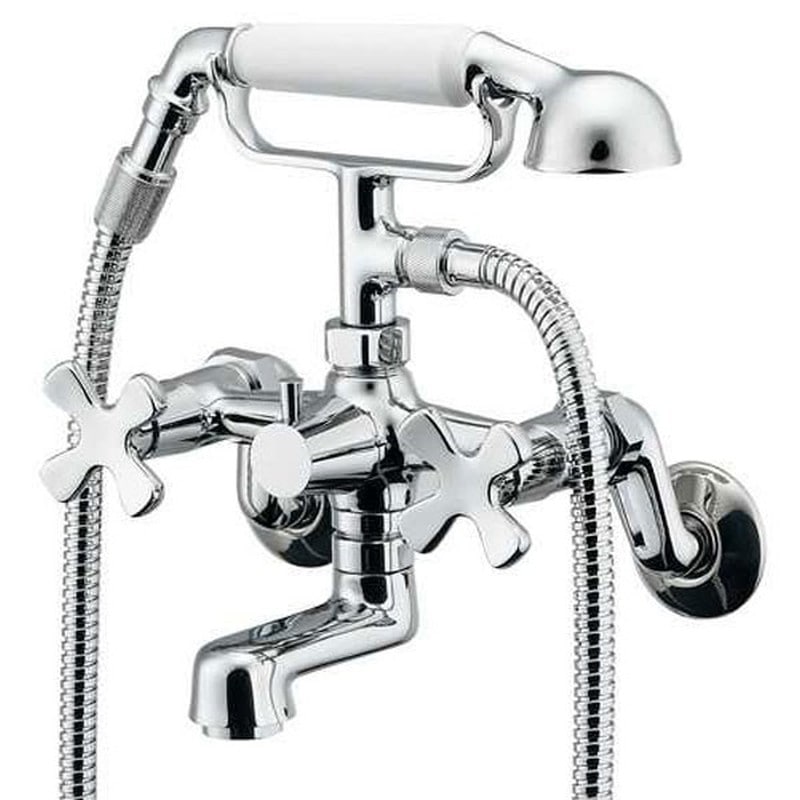 カクダイ 2229106 2ハンドルシャワー混合栓 #133-505 1個（ご注文単位1個）【直送品】