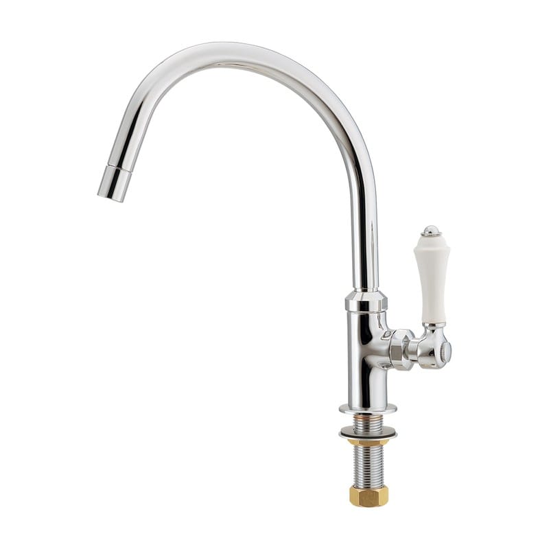 カクダイ 2232990 立形スワン水栓 #700-808-13 1個（ご注文単位1個）【直送品】