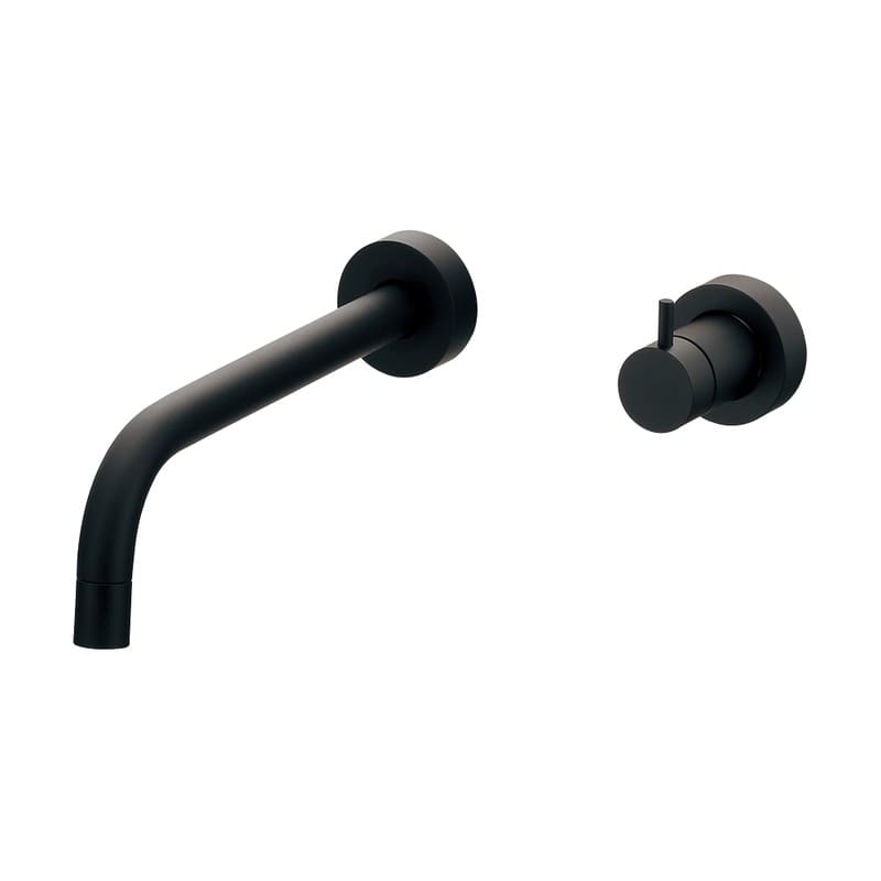 カクダイ 2233770 壁付水栓 Mブラック #722-004-D 1個（ご注文単位1個）【直送品】