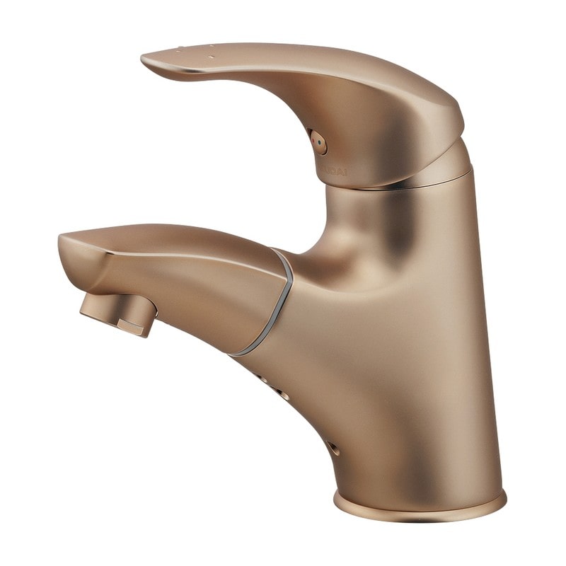 カクダイ 2236078 シングルレバー引出し混合栓 シャンパンゴールド 184-003K-GB 1個（ご注文単位1個）【直送品】