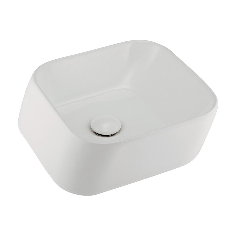 カクダイ 2236133 角型手洗器 ホワイト 493-239-W 1個（ご注文単位1個）【直送品】