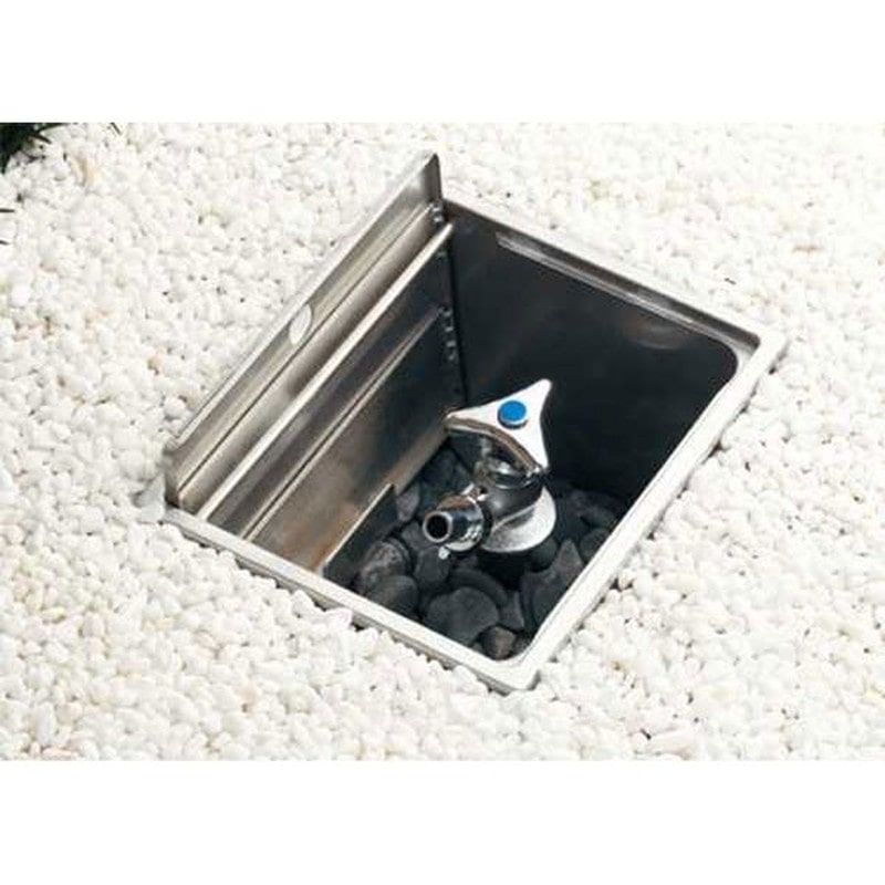 カクダイ 2227171 散水栓ボックスフタ収納式 #626-135 1個(ご注文単位1個)【直送品】