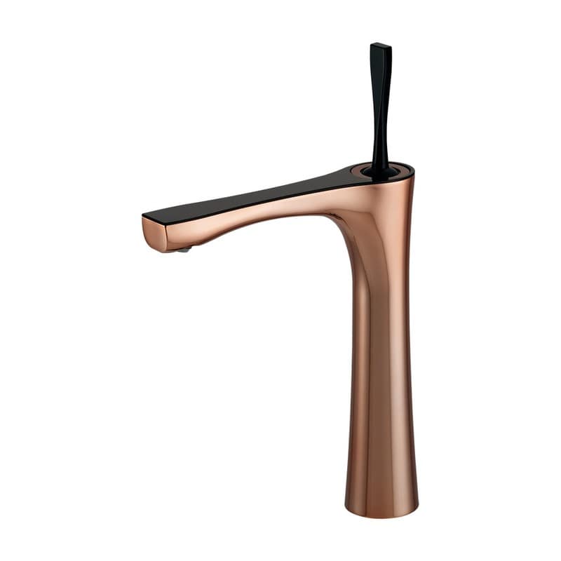 カクダイ 2236059 シングルレバー混合栓トール カッパーブラウン 183-314-BR 1個（ご注文単位1個）【直送品】