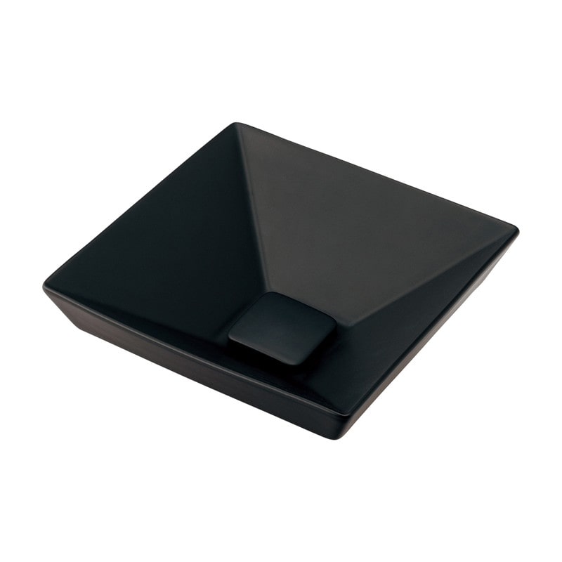 カクダイ 2236224 角型手洗器 マットブラック 493-274-D 1個（ご注文単位1個）【直送品】