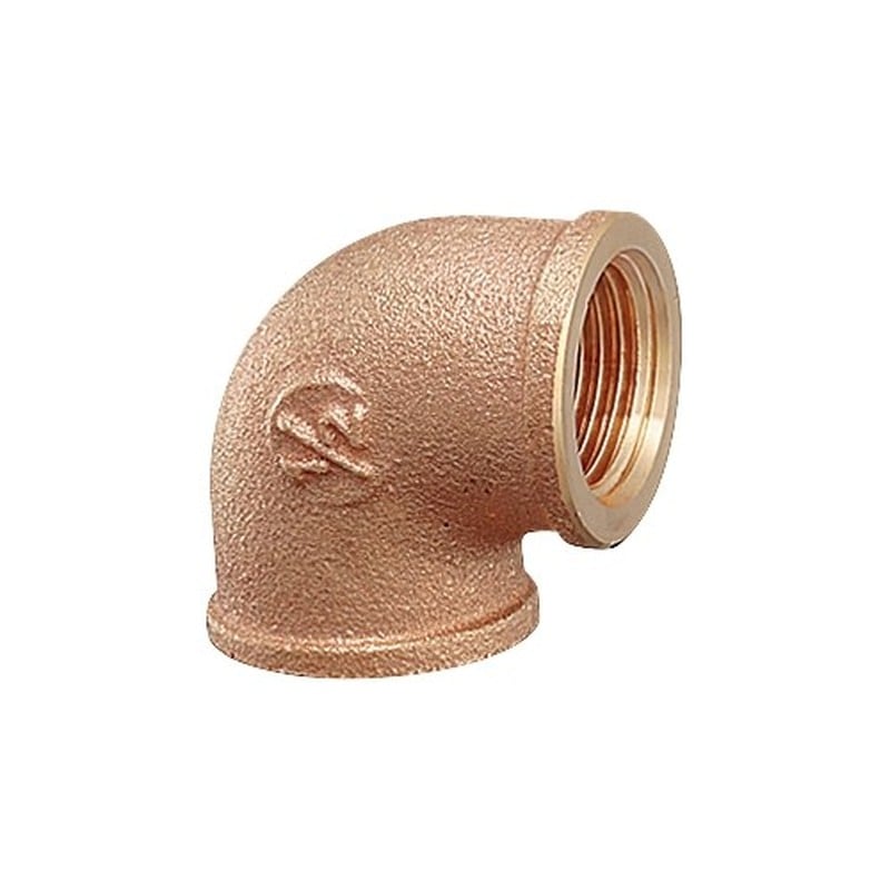 カクダイ 2237324 砲金エルボ 6125-65 1個（ご注文単位1個）【直送品】