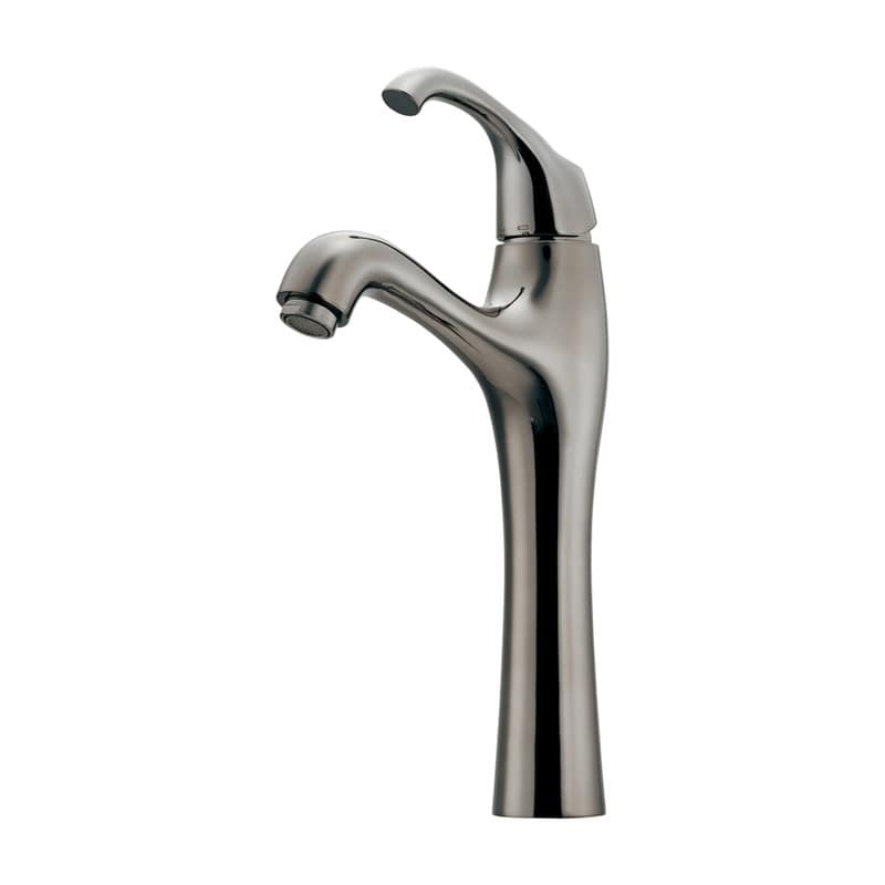 カクダイ 2236070 シングルレバー混合栓トール ダークシルバー 183-338-DS 1個（ご注文単位1個）【直送品】