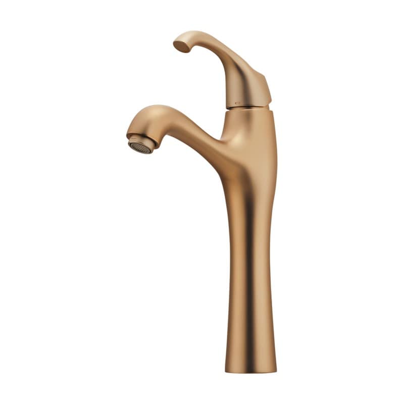 カクダイ 2236071 シングルレバー混合栓トール シャンパンゴールド 183-338-GB 1個（ご注文単位1個）【直送品】