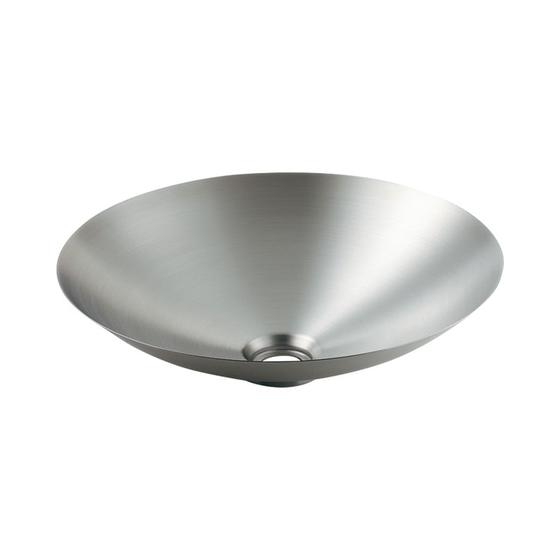 カクダイ 2237282 ステンレス洗面器 493-344 1個（ご注文単位1個）【直送品】