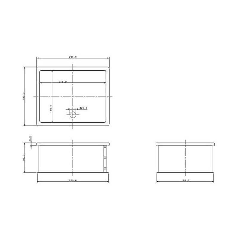 カクダイ 2229292 散水栓ボックス #626-000 1個(ご注文単位1個)【直送品】