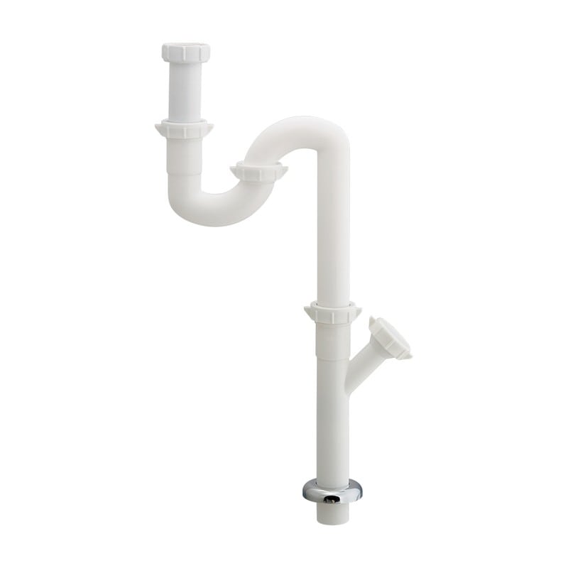 カクダイ 2235857 Sトラップユニット 掃除口付き #433-517-38 1個（ご注文単位1個）【直送品】