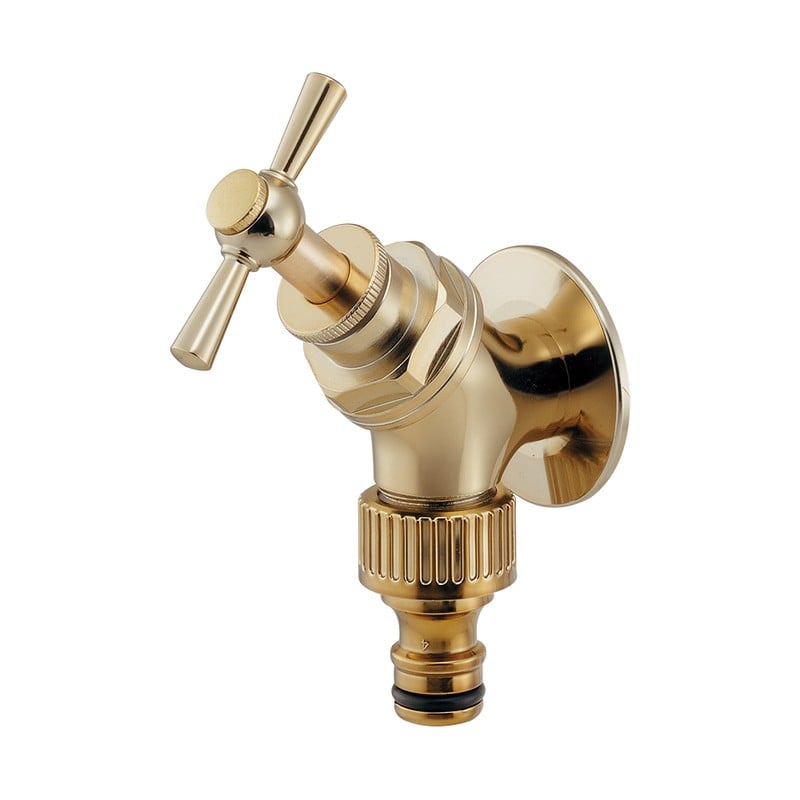 カクダイ 2237518 散水栓アンティークゴールド 703-232-AG 1個（ご注文単位1個）【直送品】