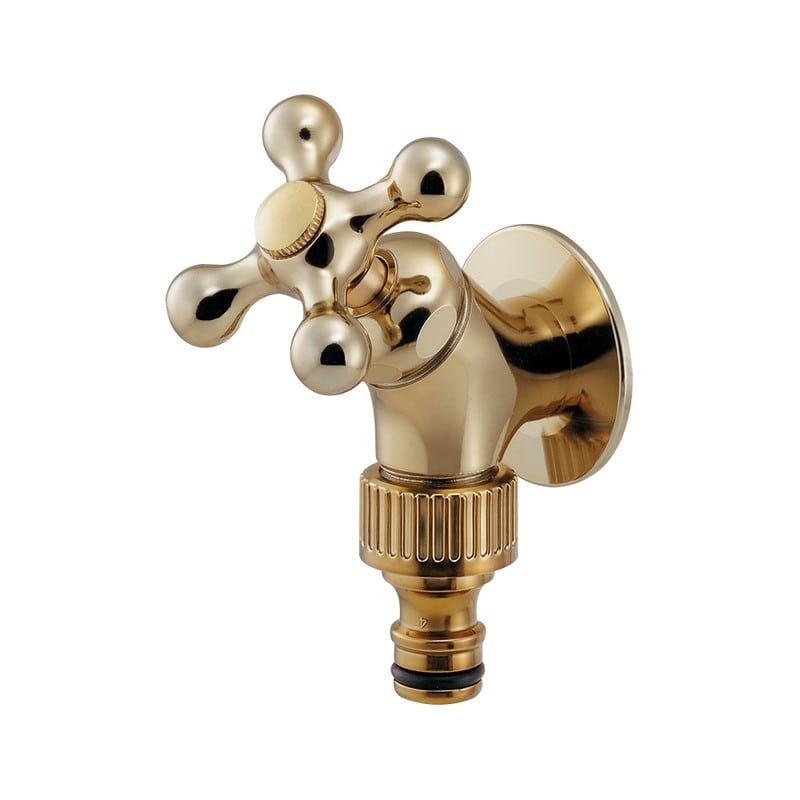 カクダイ 2237512 散水栓アンティークゴールド 703-211-AG 1個（ご注文単位1個）【直送品】