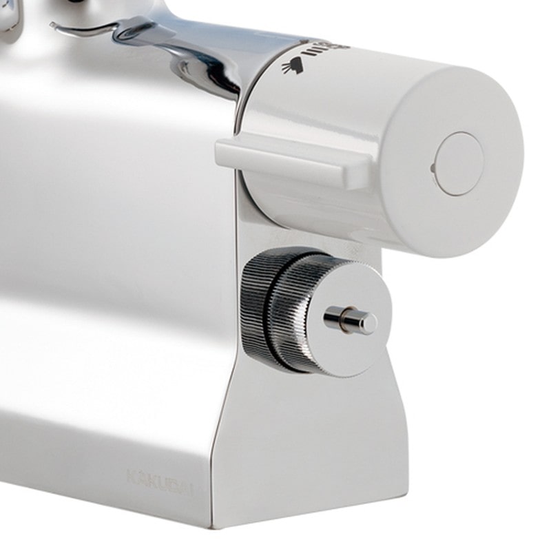 カクダイ 2236040 サーモスタットシャワー混合栓デッキタイプ 175-021K 1個(ご注文単位1個)【直送品】