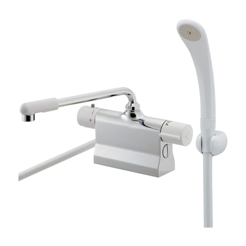 カクダイ 2236039 サーモスタットシャワー混合栓デッキタイプ 175-021 1個（ご注文単位1個）【直送品】