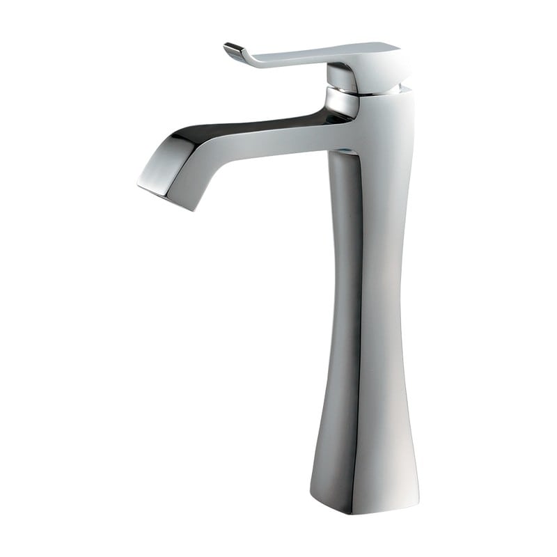 カクダイ 2237115 シングルレバー混合栓ミドル 183-370B-CH 1個（ご注文単位1個）【直送品】