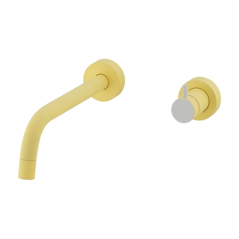 カクダイ 2236608 壁付水栓 フロストレモン 722-007-Y 1個（ご注文単位1個）【直送品】