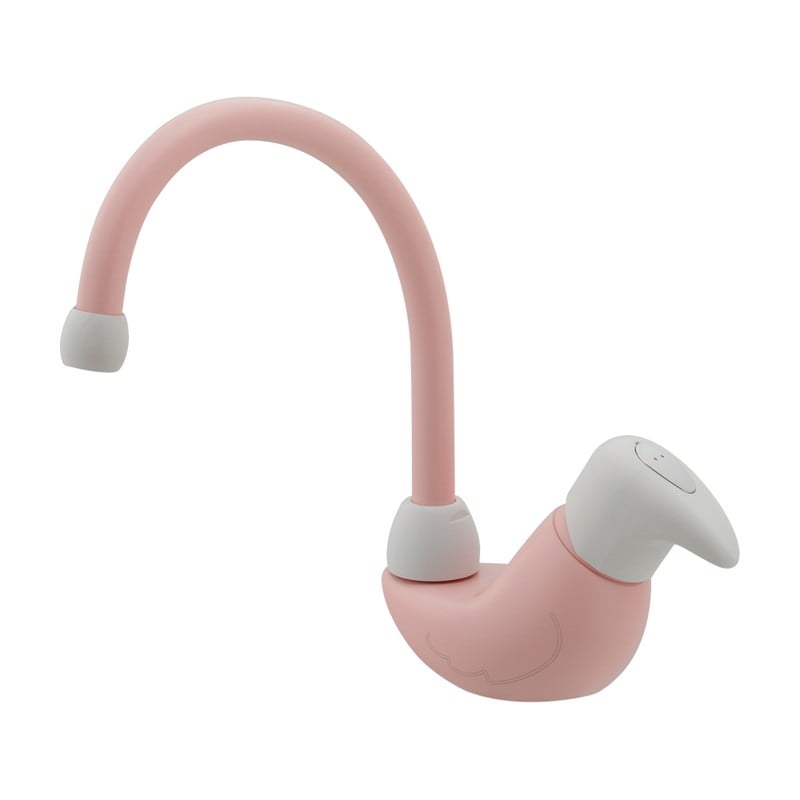 カクダイ 2236075 シングルレバー混合栓 ピンクバード 183-356-P 1個（ご注文単位1個）【直送品】