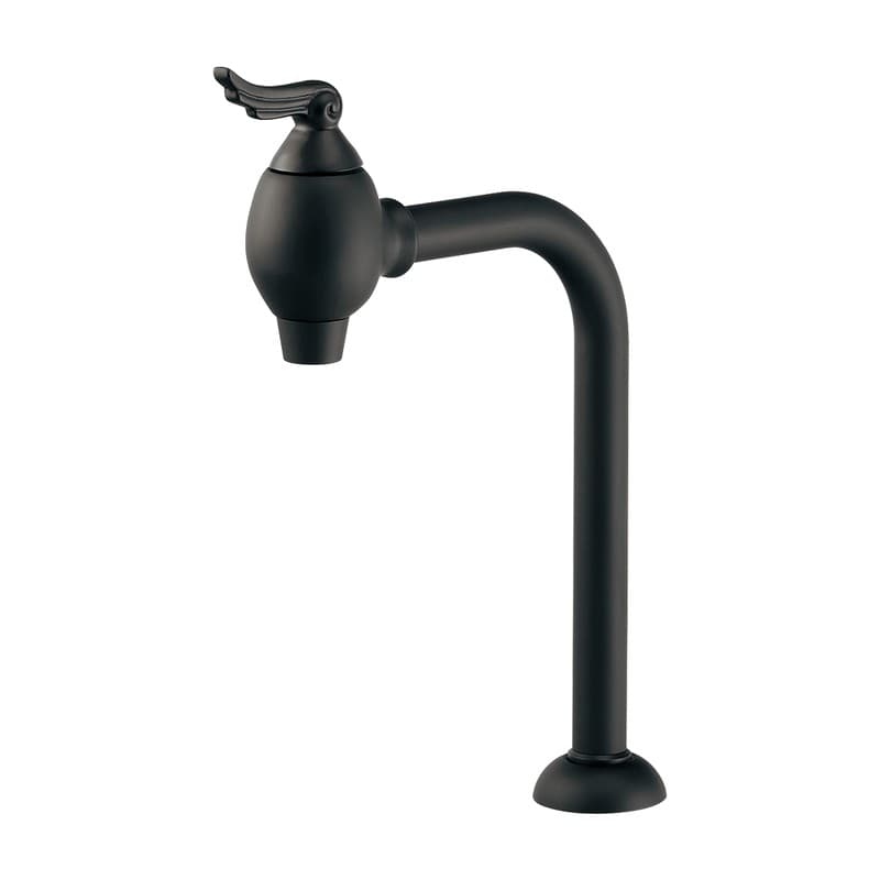 カクダイ 2233029 721-223-D エンジェルエッグ立水栓 黒 #721-223-D 1個（ご注文単位1個）【直送品】