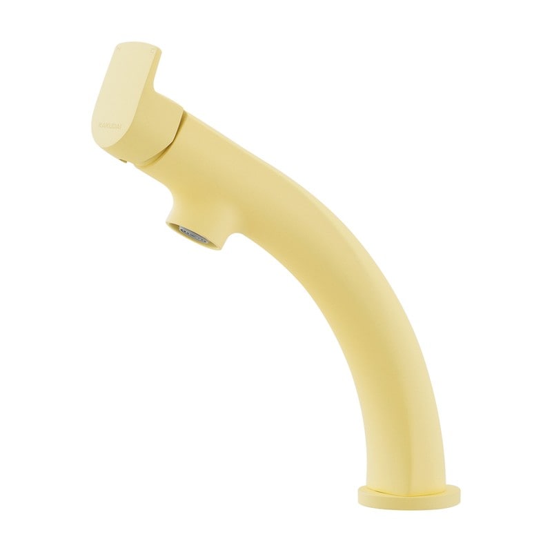 カクダイ 2236049 シングルレバー混合栓 フロストレモン 183-152-Y 1個（ご注文単位1個）【直送品】