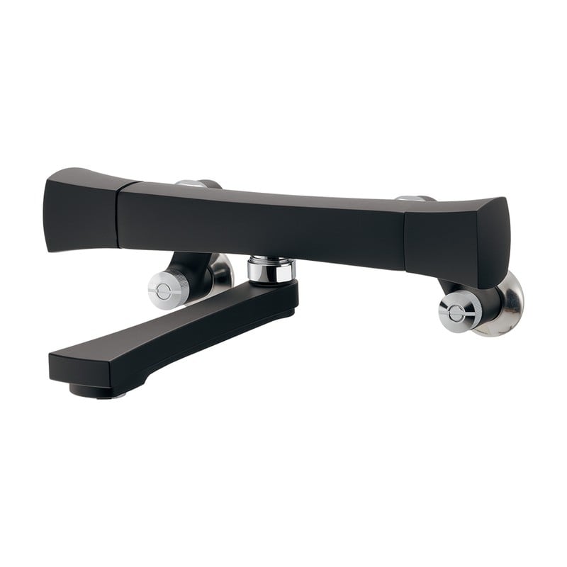 カクダイ 2235596 2ハンドル混合栓 MBK #128-108-D 1個（ご注文単位1個）【直送品】