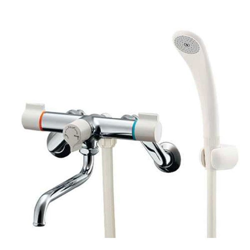 カクダイ 2227783 カクダイ 2ハンドルシャワ混合栓一時止水 #139-016 1個（ご注文単位1個）【直送品】