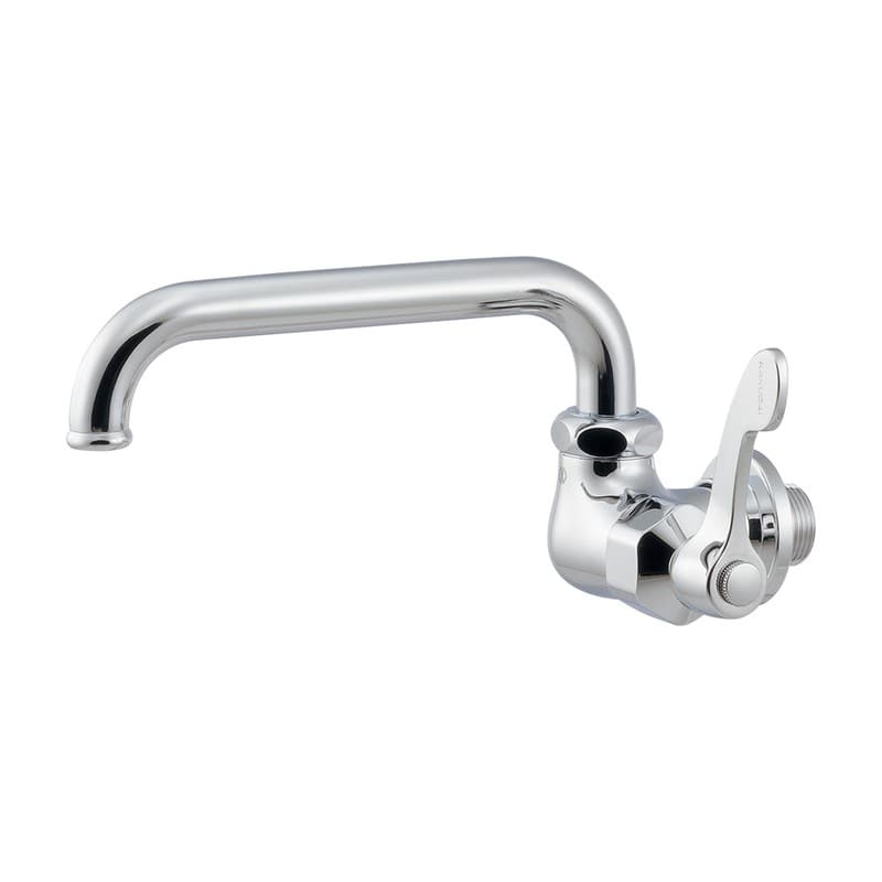 カクダイ 2235446 厨房横形自在水栓 #707-007-20QR 1個（ご注文単位1個）【直送品】