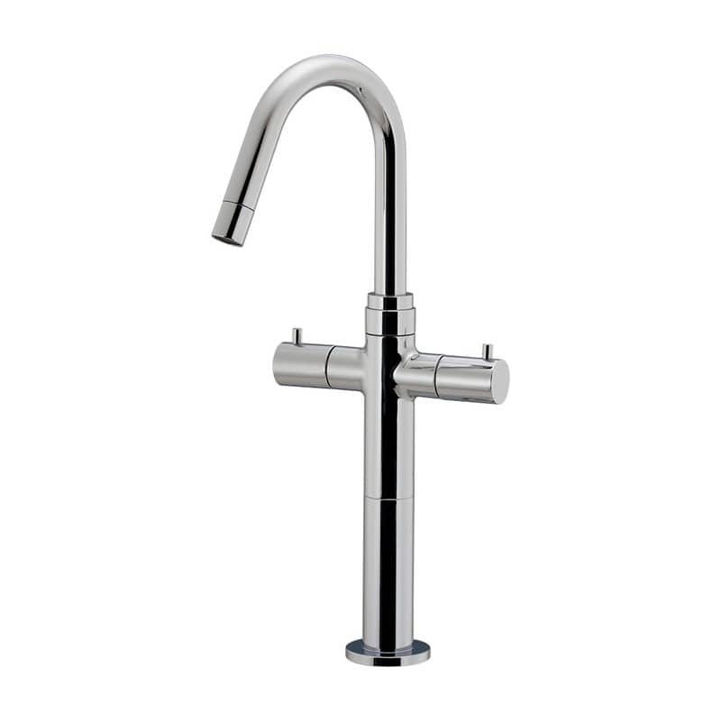 カクダイ 2236018 2ハンドル混合栓トール 150-468 1個（ご注文単位1個）【直送品】