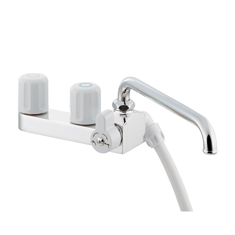 カクダイ 2232695 2ハンドルシャワー混合栓 #152-303 1個（ご注文単位1個）【直送品】