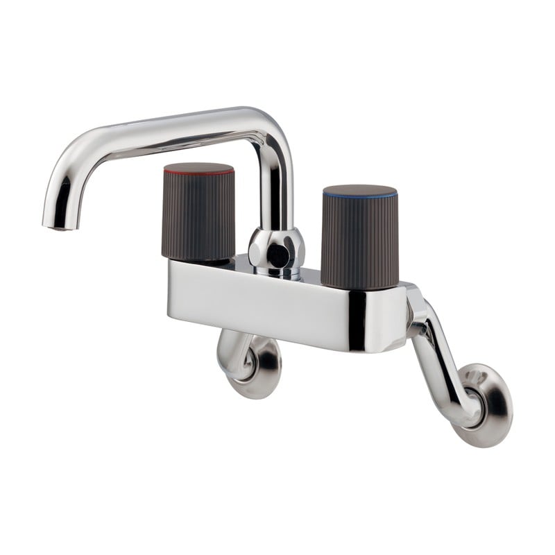 カクダイ 2235981 2ハンドル混合栓 124-003 1個（ご注文単位1個）【直送品】