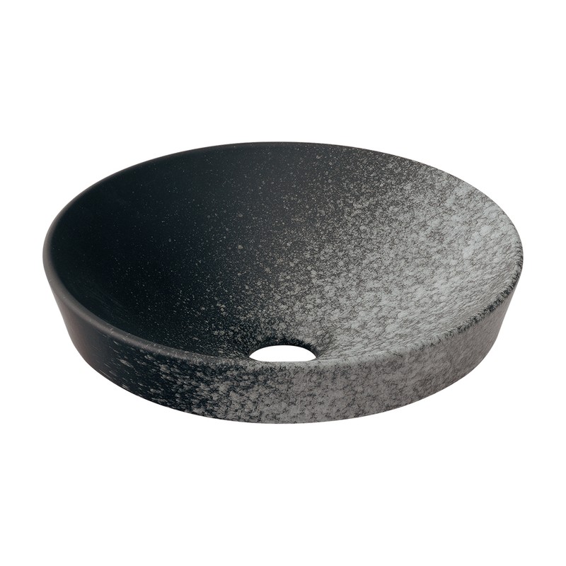 カクダイ 2236129 丸型手洗器 白窯肌 493-012-DW 1個（ご注文単位1個）【直送品】