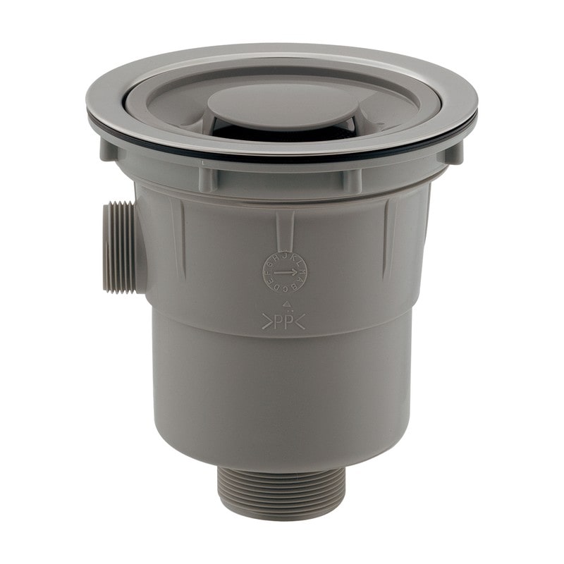 カクダイ 2237215 浅型流し台トラップ横穴つき 452-622 1個（ご注文単位1個）【直送品】