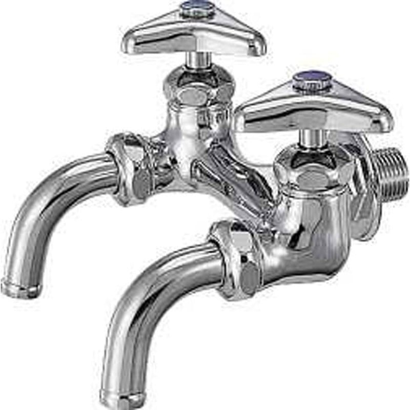 カクダイ 2225359 双口ホーム水栓 13 #7050 1個(ご注文単位1個)【直送品】