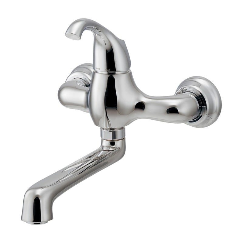 カクダイ 2236083 シングルレバー混合栓 192-056 1個(ご注文単位1個)【直送品】