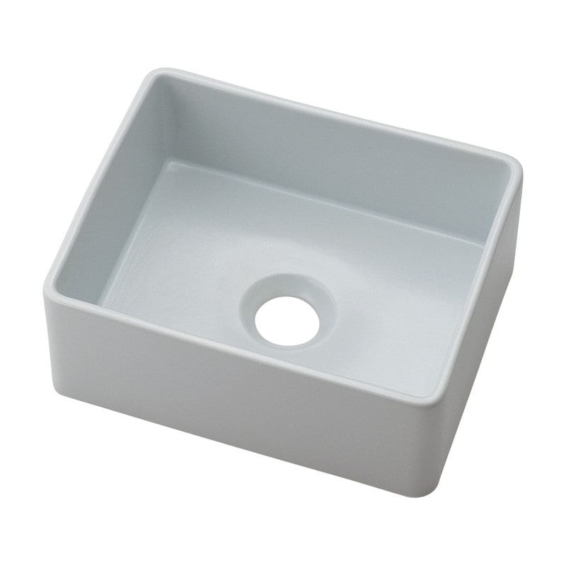 カクダイ 2236151 角型手洗器 マットホワイト 493-245-MW 1個（ご注文単位1個）【直送品】