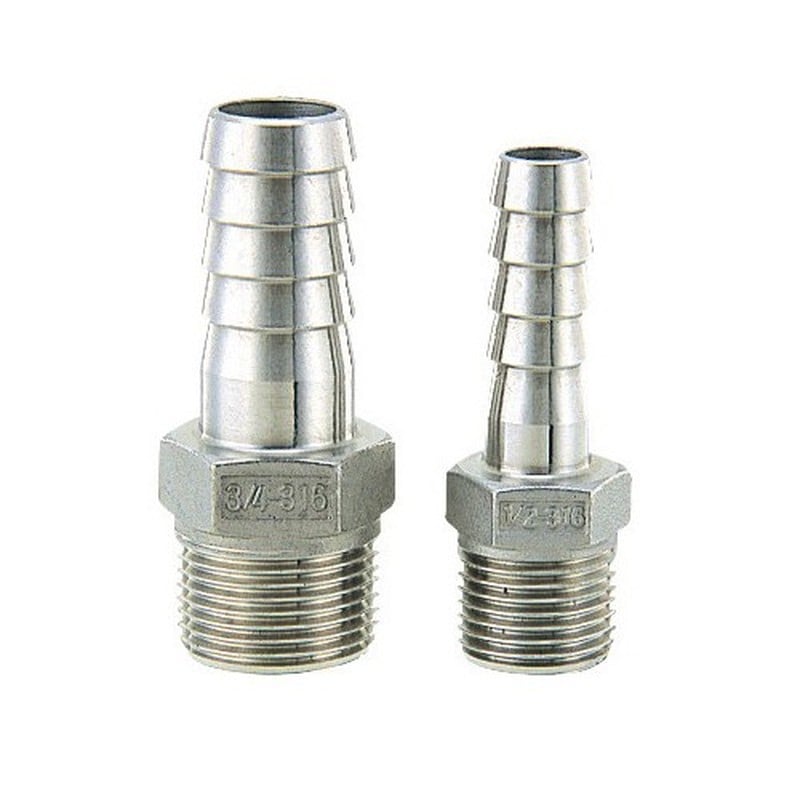 カクダイ 2223945 6489-2×52 ステンレスホースニップル #6489-2X52 1個（ご注文単位1個）【直送品】