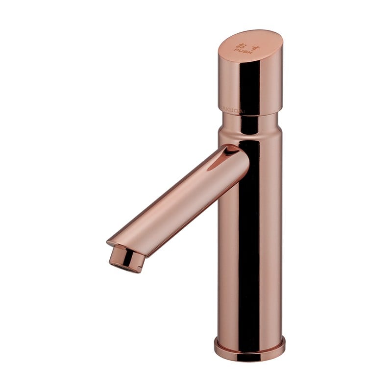 カクダイ 2236523 自閉立水栓 カッパーブラウン 716-312-BR 1個（ご注文単位1個）【直送品】