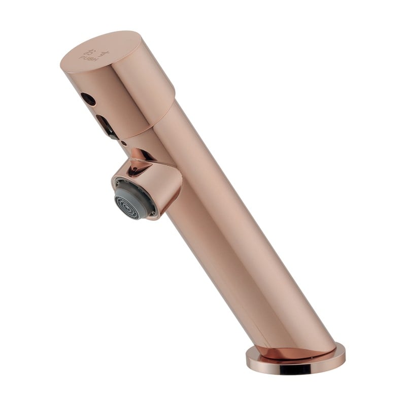 カクダイ 2236526 自閉立水栓 カッパーブラウン 716-321-BR 1個（ご注文単位1個）【直送品】