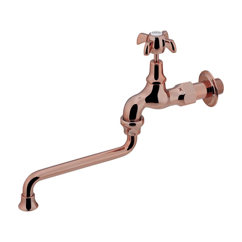 カクダイ 2237546 自在水栓カッパーブラウン 706-055-BR 1個（ご注文単位1個）【直送品】