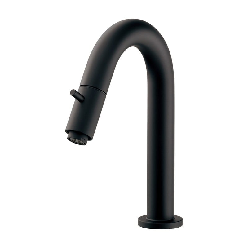 カクダイ 2236578 立水栓 マットブラック 721-209-D 1個（ご注文単位1個）【直送品】