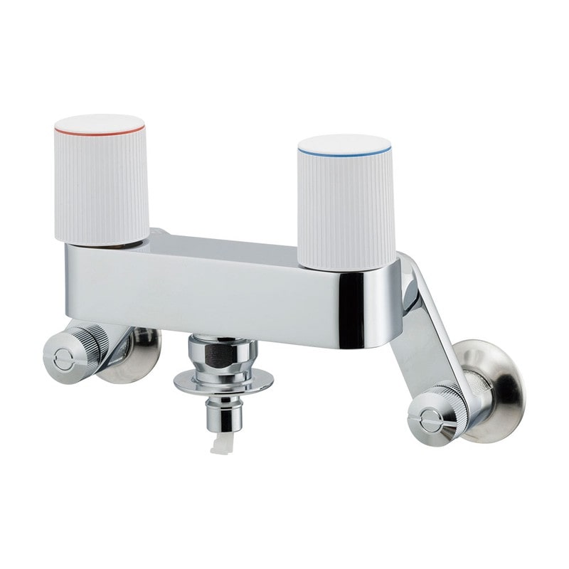 カクダイ 2237079 洗濯機用混合栓ストッパーつき 127-313 1個（ご注文単位1個）【直送品】